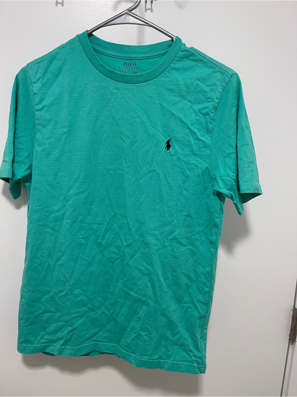 Polo by Ralph Lauren Teal Short Sleeve Crew Tee with Navy Pony